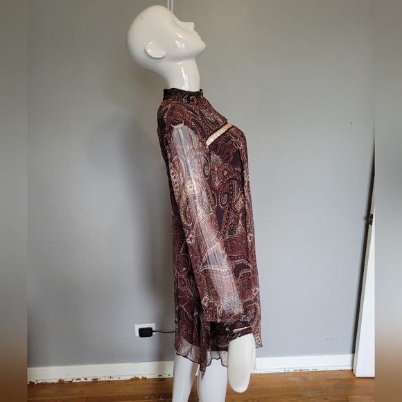 The JetSet Diaries Labyrinth Paisley Mini Dress, BNWT, Size M - Picture 3 of 8